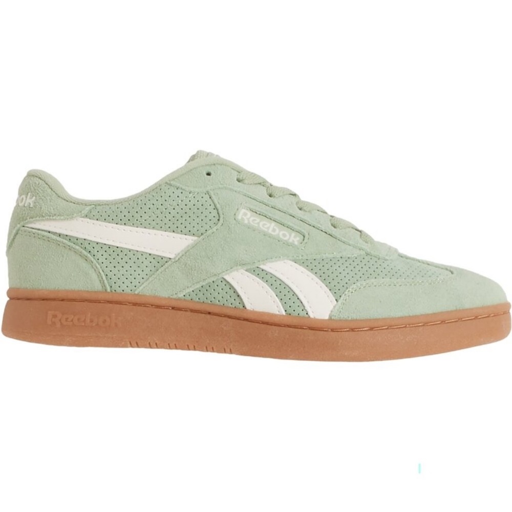 Reebok Mint Green Suede Sneaker